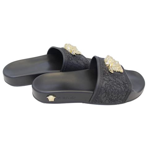 versace baroque sandals|versace slip on sandals women's.